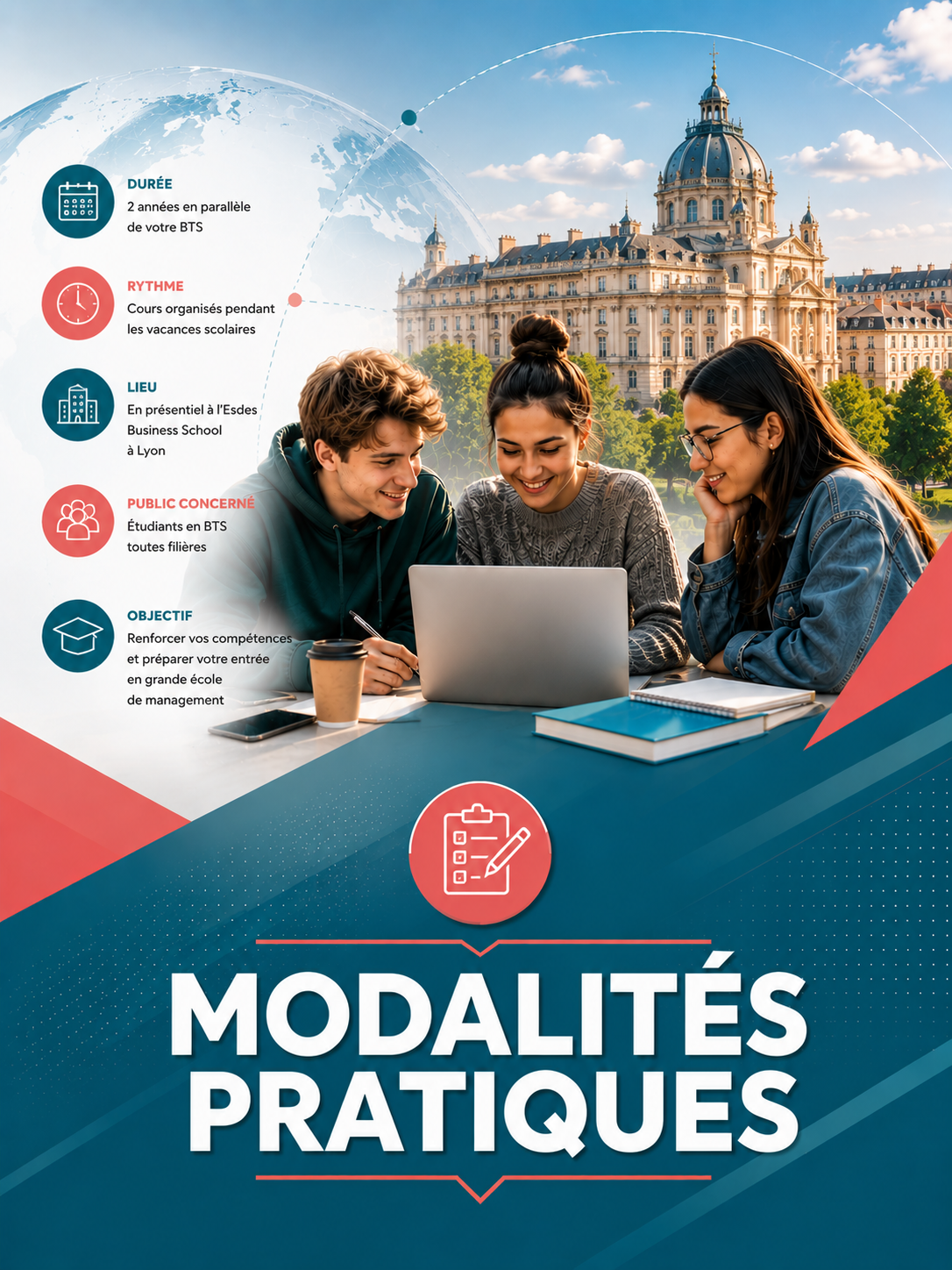 Modalités pratiques DU BTS